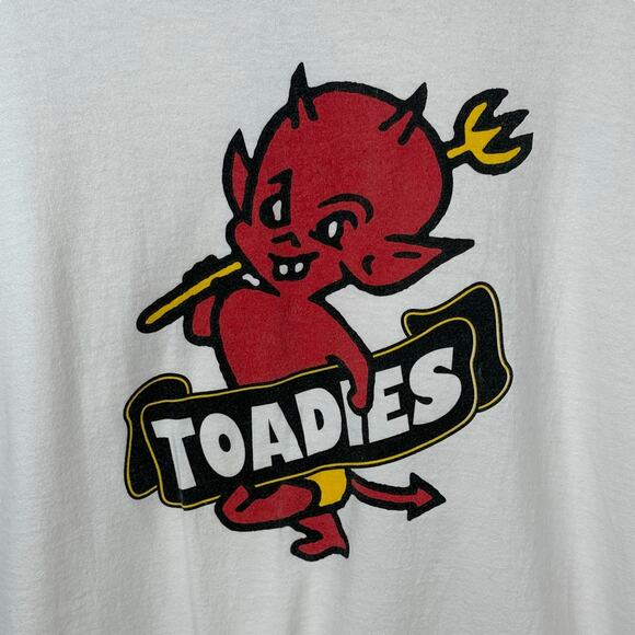 Vintage Toadies Band Tee Shirt Mens Size XL Rubberneck Graphic Devil 90s - Picture 3 of 6
